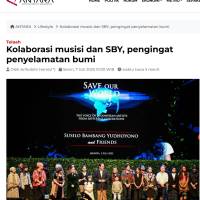 Kolaborasi Musisi dan SBY, Pengingat Penyelamatan Bumi